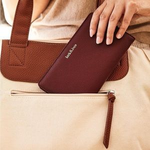 Lark & Ives Continental Snap Wallet - Brand New